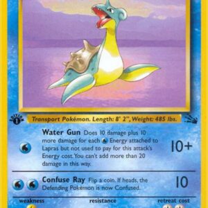 Lapras (25) 25/62 1st Edition Fossil
