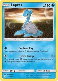 Lapras | 31/181 | Normal | SM - Team Up