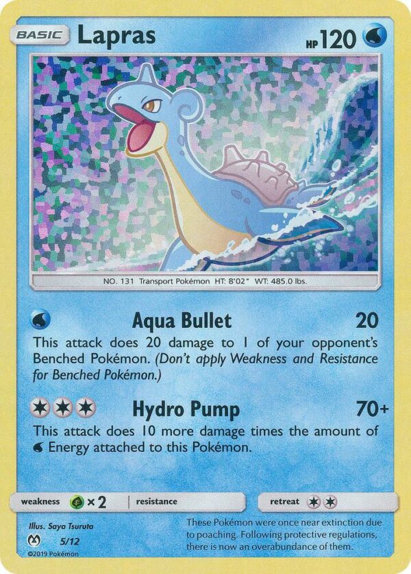 Lapras 5/12 005/012 Holofoil McDonald’s Promos 2019
