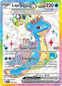 Lapras ex | 158/142 | Holofoil | SV07: Stellar Crown
