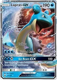 Lapras GX | 35/149 | Holofoil | SM Base Set