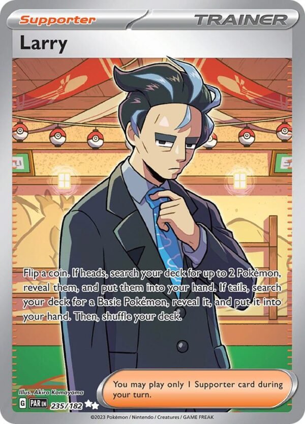 Larry 235/182 Holofoil SV04: Paradox Rift