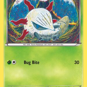Larvesta 14/114 Reverse Holofoil XY – Steam Siege Larvesta 14/114 Reverse Holofoil XY – Steam Siege
