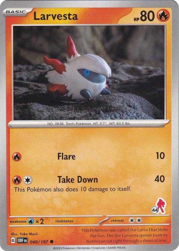 Larvesta Armarouge 44 040/197 Normal Battle Academy 2024