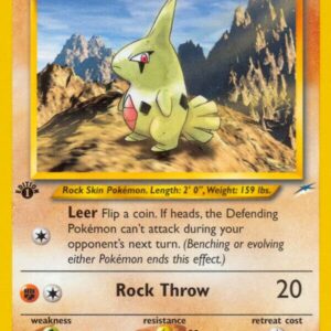 Larvitar 070/105 1st Edition Neo Destiny