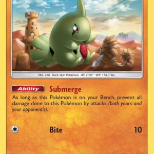 Larvitar (114) 114/214 Normal SM – Lost Thunder
