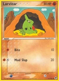 Larvitar | 51/101 | Reverse Holofoil | Dragon Frontiers