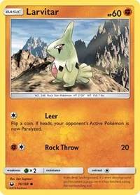 Larvitar | 74/168 | Normal | SM - Celestial Storm