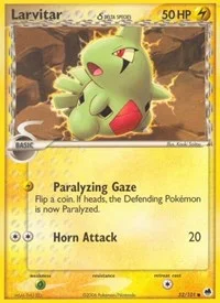 Larvitar (Delta Species) | 52/101 | Reverse Holofoil | Dragon Frontiers