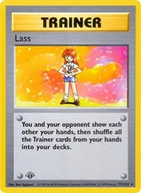 Lass | 075/102 | Unlimited | Base Set (Shadowless)