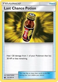 Last Chance Potion | 135/168 | Normal | SM - Celestial Storm