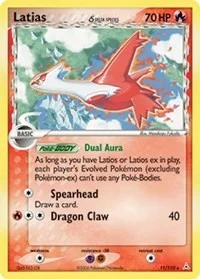 Latias | 011/110 (Delta Species) | Holofoil | Holon Phantoms