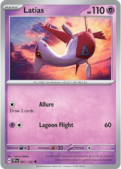 Latias 067/162 Normal SV05: Temporal Forces Latias 067/162 Normal SV05: Temporal Forces