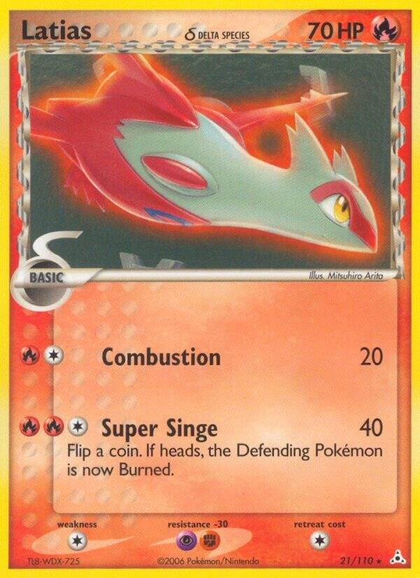 Latias 21/110 021/110 Holofoil Deck Exclusives Latias 21/110 021/110 Holofoil Deck Exclusives