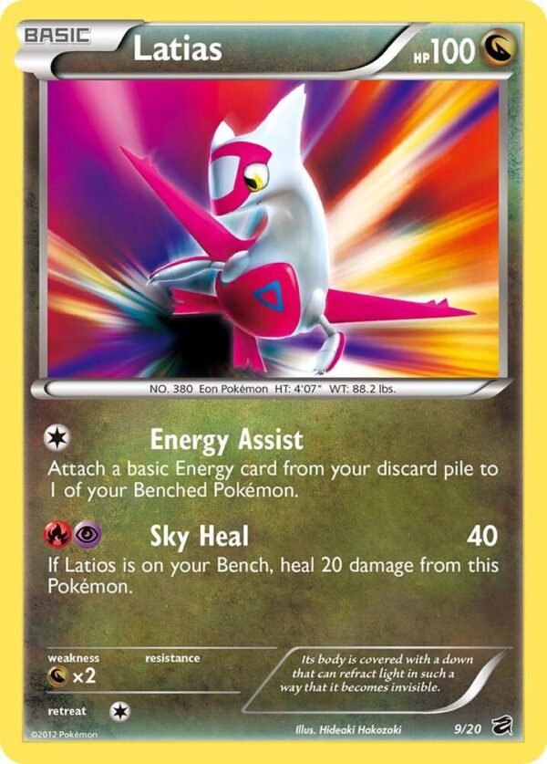 Latias 9/20 Holofoil Dragon Vault