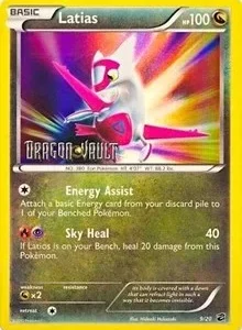 Latias | 9/20 (Dragon Vault) | 009/020 | Holofoil | Blister Exclusives