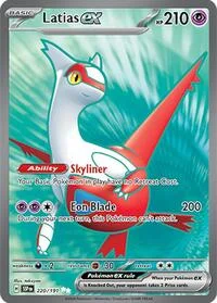 Latias ex | 220/191 | Holofoil | SV08: Surging Sparks