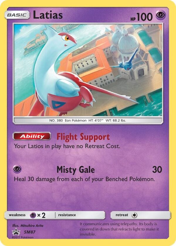 Latias SM87 Holofoil SM Promos