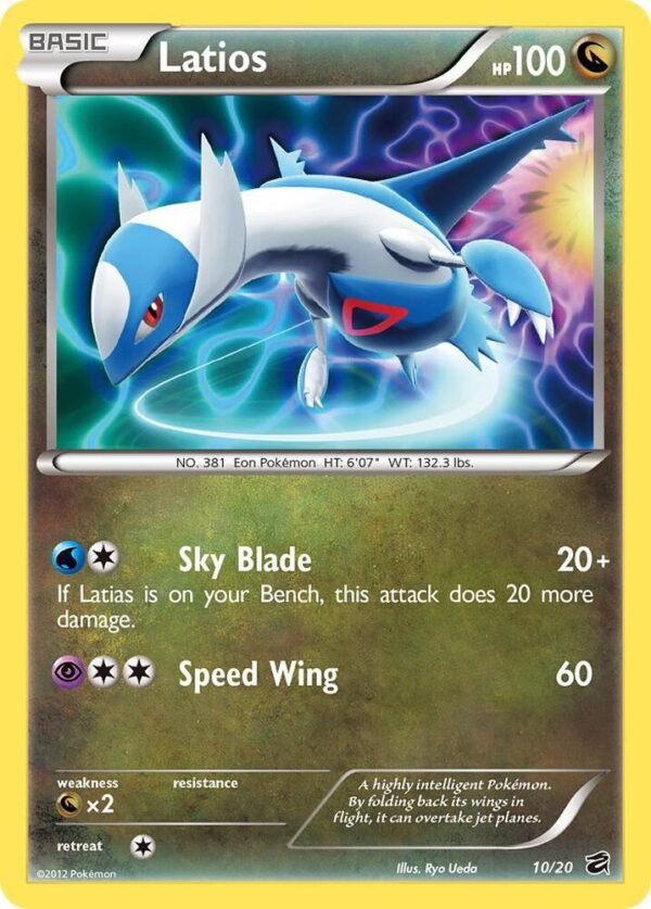 Latios 10/20 Holofoil Dragon Vault