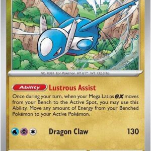 Latios 101/132 Reverse Holofoil ME01: Mega Evolution Latios 101/132 Reverse Holofoil ME01: Mega Evolution