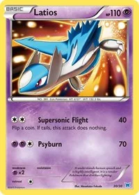 Latios (#30 Holo) | 30/30 | Holofoil | XY Trainer Kit: Latias & Latios