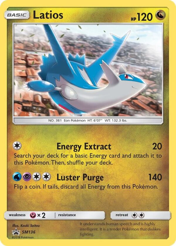 Latios SM136 Holofoil SM Promos Latios SM136 Holofoil SM Promos