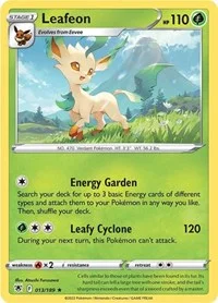 Leafeon | 013/189 | Reverse Holofoil | SWSH10: Astral Radiance