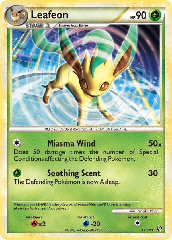 Leafeon 17/90 Normal Undaunted