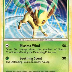 Leafeon 17/90 Reverse Holofoil Undaunted Leafeon 17/90 Reverse Holofoil Undaunted