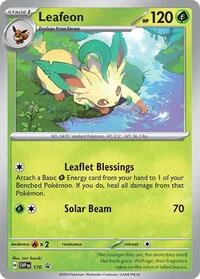 Leafeon | 170 (Cosmos Holo) | Holofoil | SV: Scarlet & Violet Promo Cards