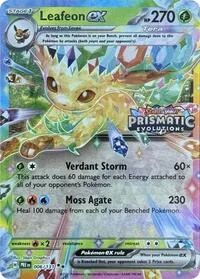 Leafeon ex | 006/131 (Prismatic Evolutions Stamp) | Holofoil | Miscellaneous Cards & Products
