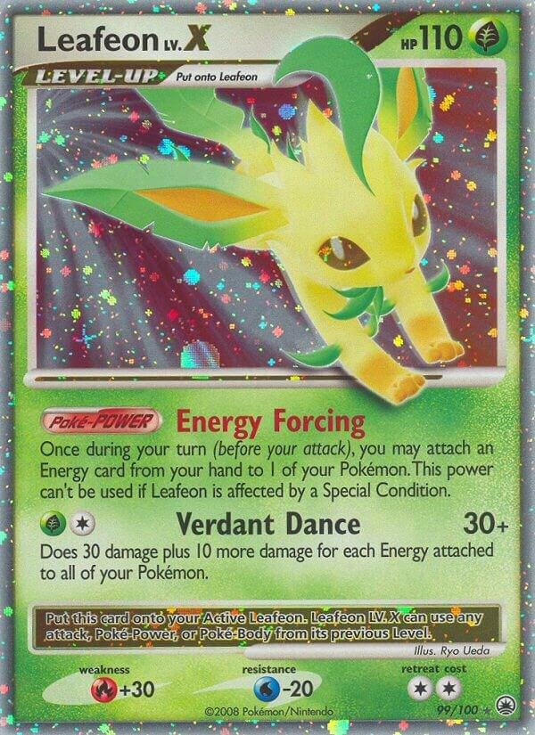 Leafeon LV.X 99/100 Holofoil Majestic Dawn