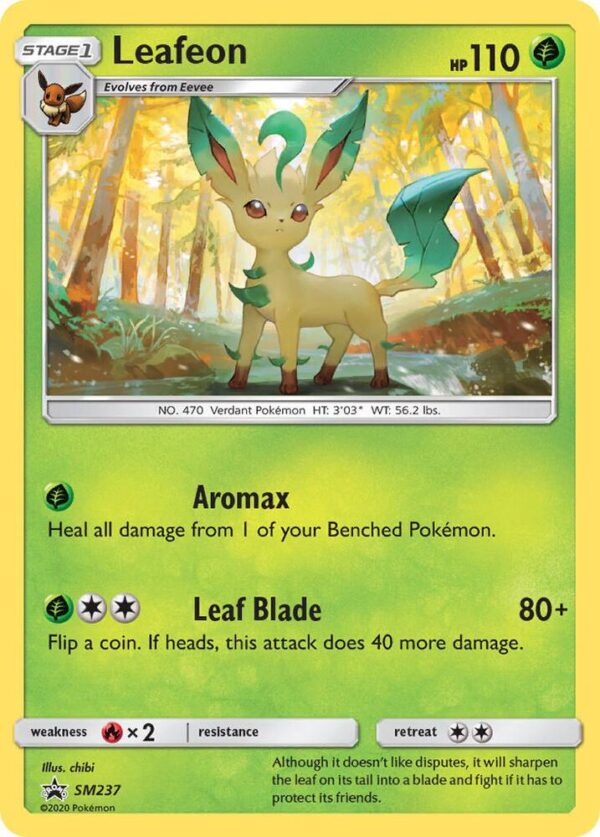 Leafeon SM237 Normal SM Promos Leafeon SM237 Normal SM Promos
