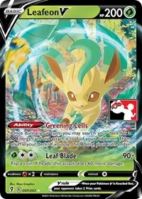 Leafeon V | 007/203 | Holofoil | Prize Pack Series Cards Leafeon V | 007/203 | Holofoil | Prize Pack Series Cards