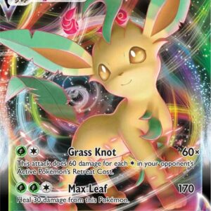 Leafeon VMAX 008/203 Holofoil SWSH07: Evolving Skies Leafeon VMAX 008/203 Holofoil SWSH07: Evolving Skies