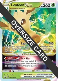 Leafeon VSTAR | SWSH195 | Holofoil | Jumbo Cards