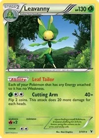Leavanny | 3/101 (BW Noble Victories) | 003/101 | Normal | Deck Exclusives