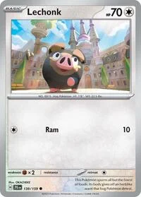 Lechonk | 139/159 | Normal | SV09: Journey Together