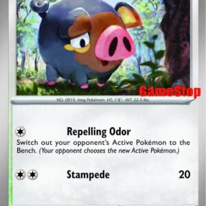 Lechonk 154/198 (GameStop Promo) Reverse Holofoil Miscellaneous Cards & Products Lechonk 154/198 (GameStop Promo) Reverse Holofoil Miscellaneous Cards & Products