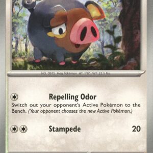 Lechonk 154/198 Reverse Holofoil SV01: Scarlet & Violet Base Set