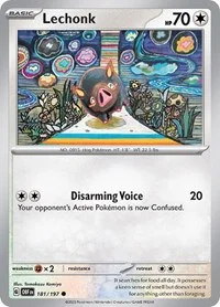 Lechonk | 181/197 | Normal | SV03: Obsidian Flames