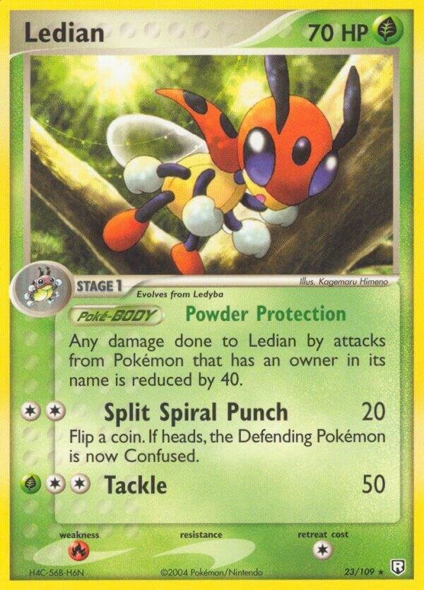Ledian 23/109 Reverse Holofoil Team Rocket Returns Ledian 23/109 Reverse Holofoil Team Rocket Returns