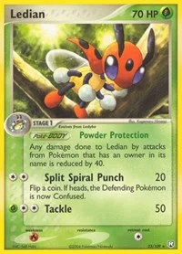 Ledian | 23/109 | Reverse Holofoil | Team Rocket Returns