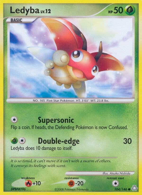 Ledyba 104/146 Reverse Holofoil Legends Awakened Ledyba 104/146 Reverse Holofoil Legends Awakened