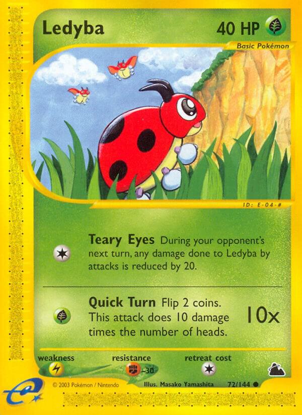 Ledyba (72) 072/144 Reverse Holofoil Skyridge