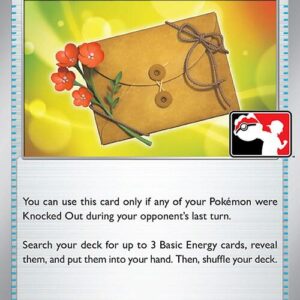 Letter of Encouragement 189/197 Normal Prize Pack Series Cards