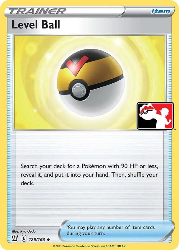 Level Ball 129/163 Holofoil Prize Pack Series Cards