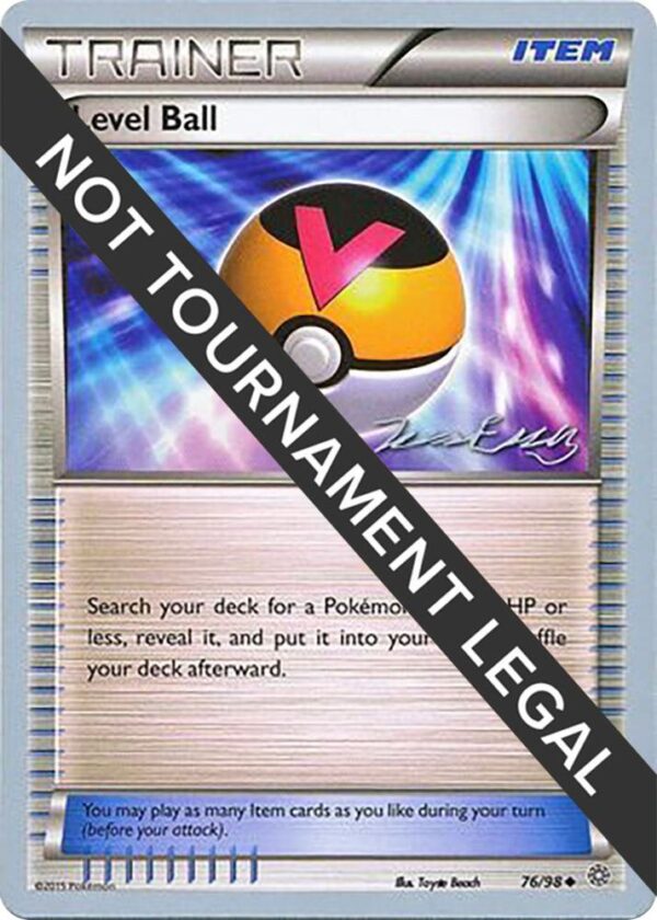 Level Ball 2016 (Jesper Eriksen) 76/98 Normal World Championship Decks