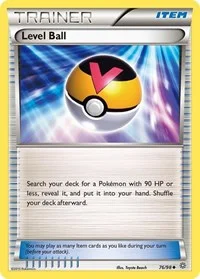 Level Ball | 76/98 | Normal | XY - Ancient Origins Level Ball | 76/98 | Normal | XY - Ancient Origins