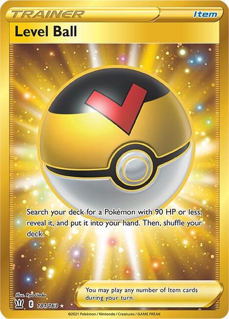 Level Ball (Secret) 181/163 Holofoil SWSH05: Battle Styles Level Ball (Secret) 181/163 Holofoil SWSH05: Battle Styles